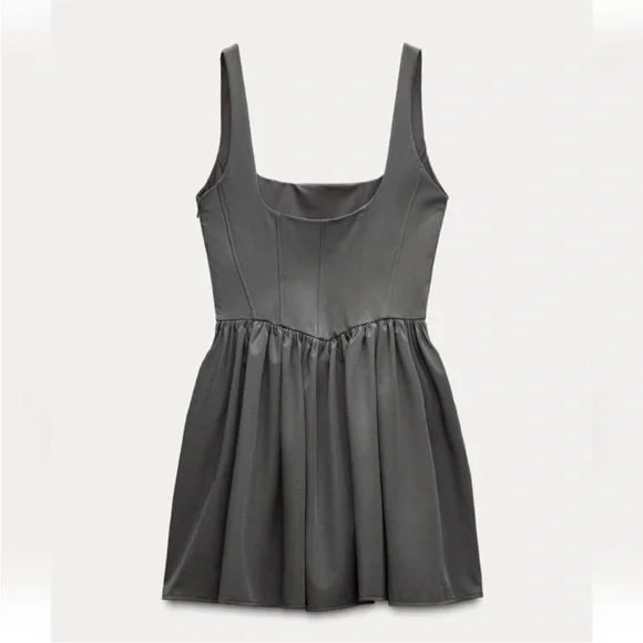 Zara ruched corset dress - Picture 9 of 9
